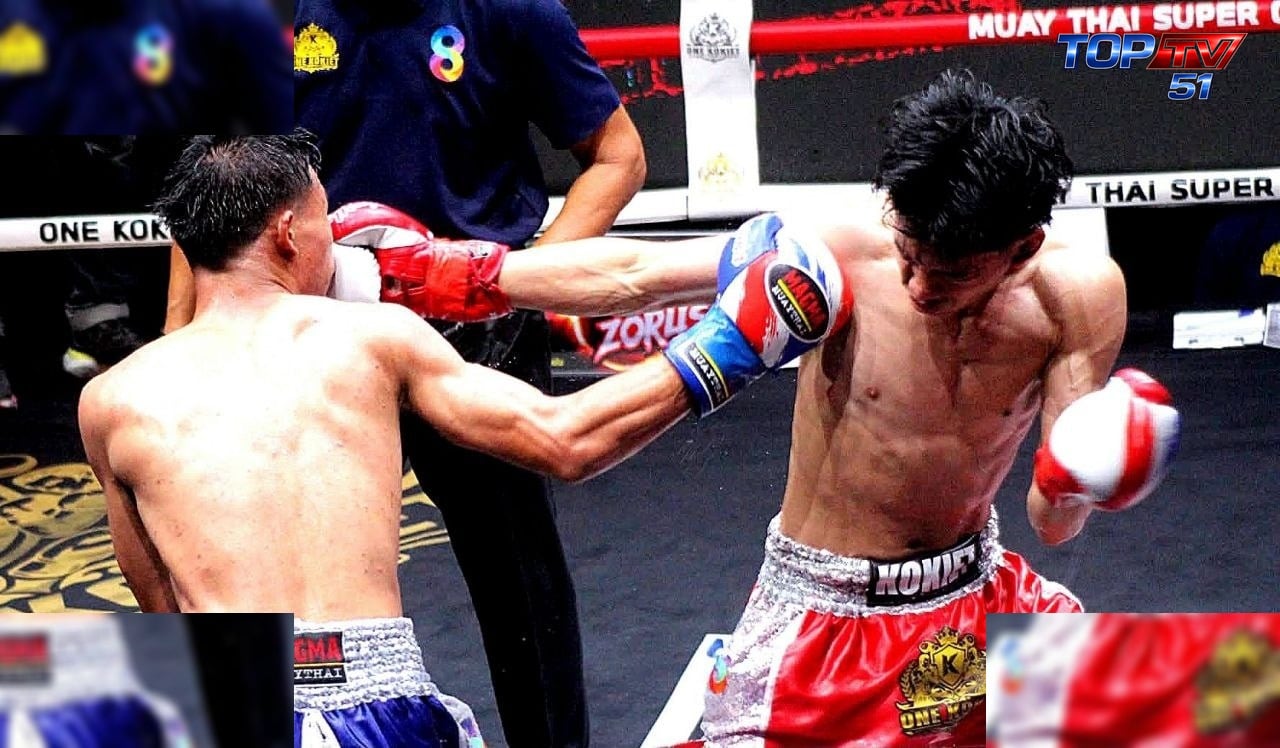 บรรยากาศการแข่งขันมวยไทย SUPER CHAMP บนเวที World Siam Stadium