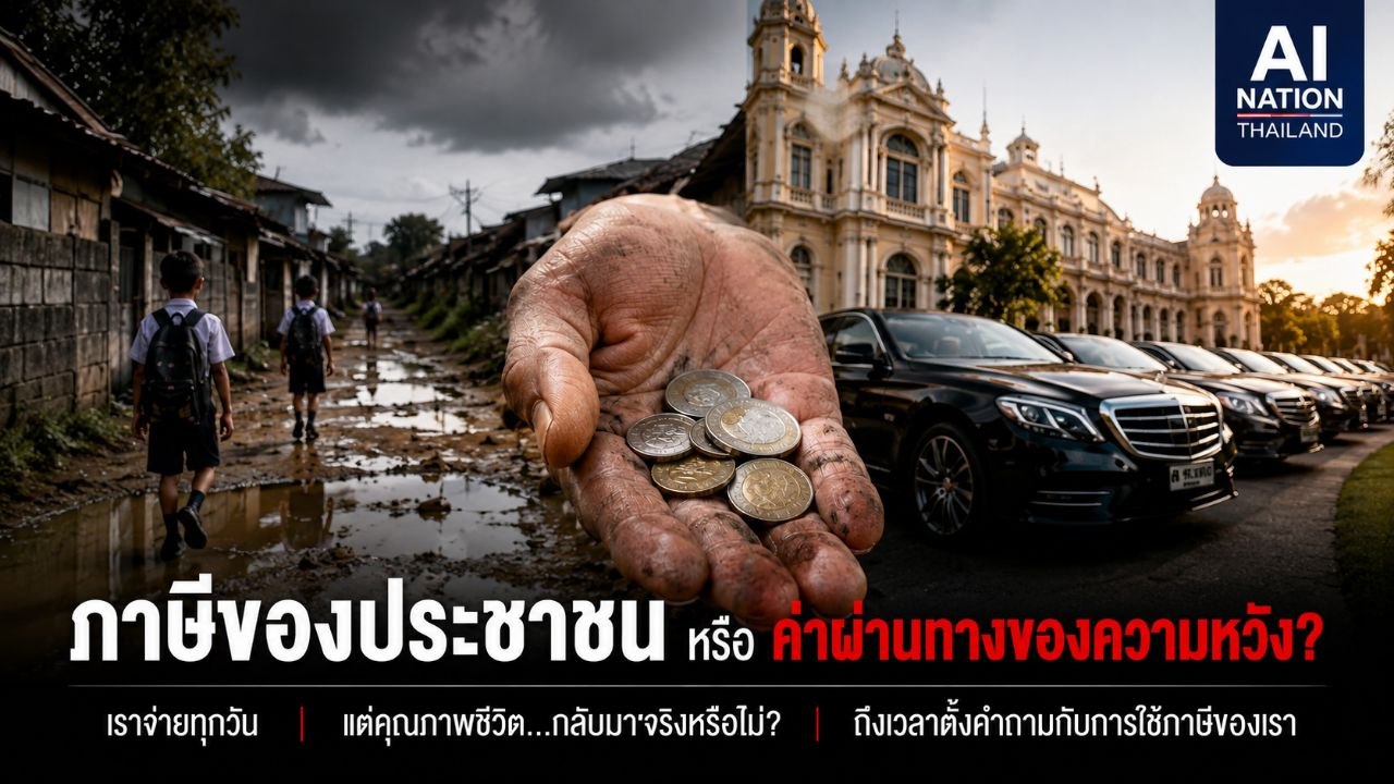 ภาษีของประชาชน หรือค่าผ่านทางของความหวัง? คำถามใหญ่ต่อความคุ้มค่าของงบประมาณรัฐ